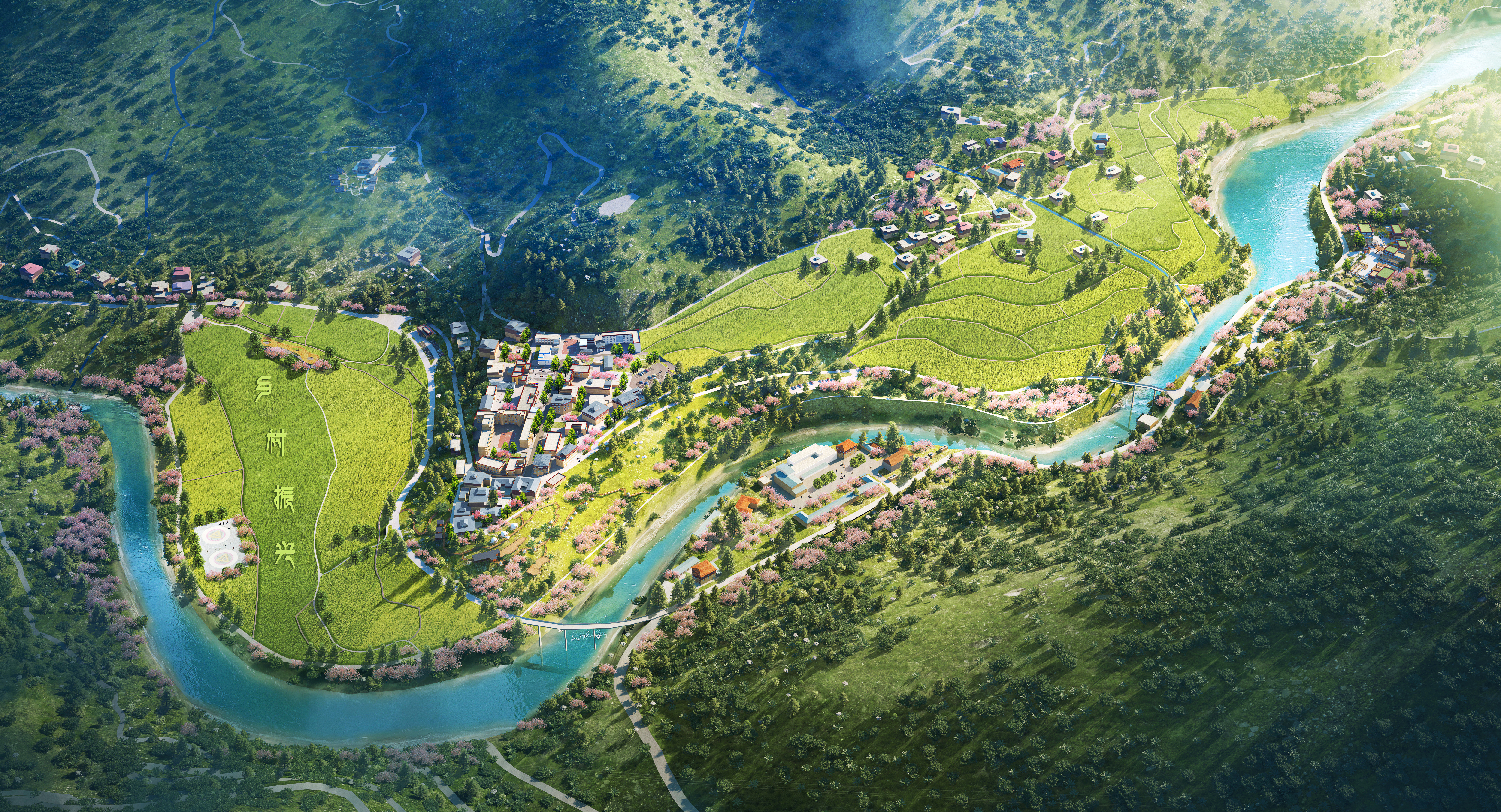 捐資120萬，支持河坡非遺小鎮規劃設計，助力文旅產業發展。